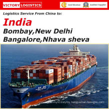 Logistics/Ocean Shipping to Bangalore, Nhava Sheva, Bombay, New Delhi, India